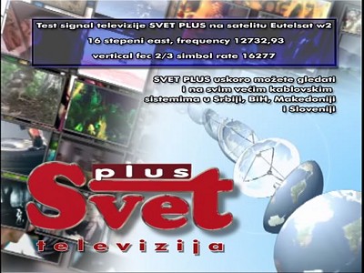 Svet Plus (Astra 3B - 23.5°E)